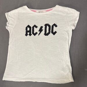 AC/DC Kids White T-Shirt